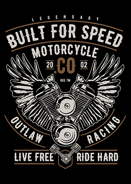Built For Speed Motorcycle