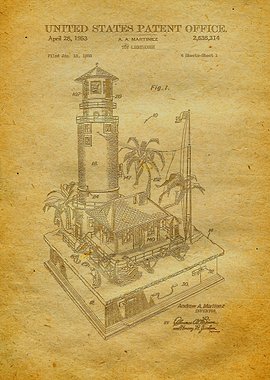 48 1953 Lighthouse Patent