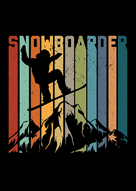 Snowboarder Winter Gift