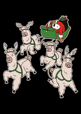 Napping Christmas Sloth