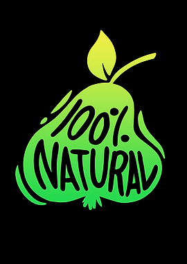 100 Percent Natural Apple