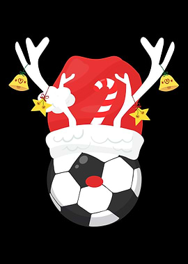 Christmas Soccer Cute So
