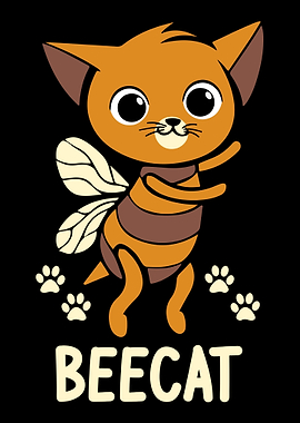 Funny Bee Cat BeeCat