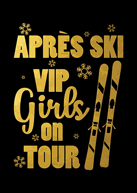 Ski Girls AprsSki Gift