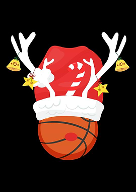 Christmas Basketball Cut