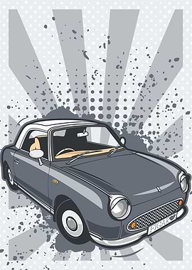 Lapiz Grey Nissan Figaro