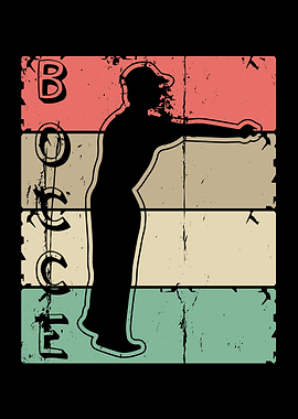 Bocce Player Game Boccia