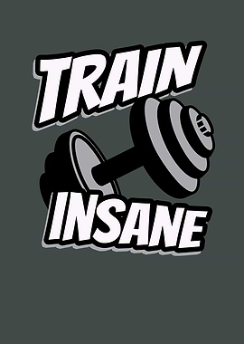 Dumbbell Fitness Slogan