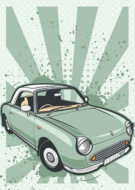 Nissan Figaro Emerald