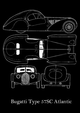 Bugatti Type 57SC Atlantic