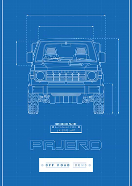 Pajero blueprint