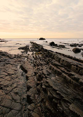 Coastal Rock Formation