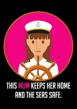 Mum Sea Home Safe Mother A