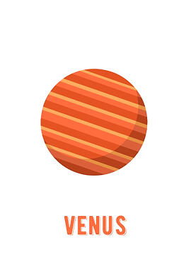 Venus minimalist planet