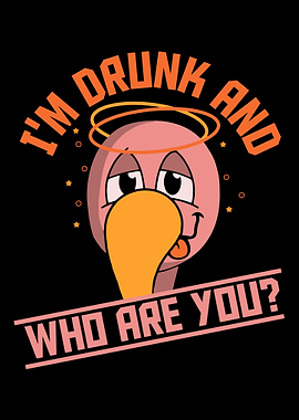 Funny Drunk Animal Flaming