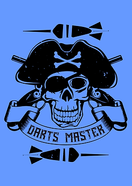 Darts Master Skull