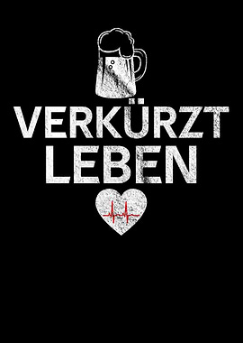 Beer Drinking Heart Life
