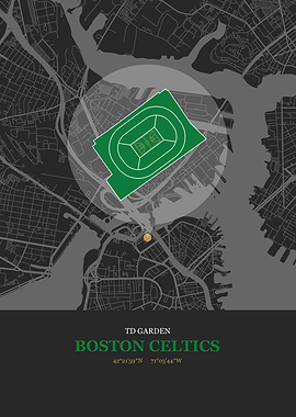 Boston Celtics Staduim Map