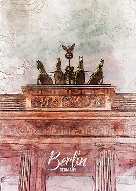 Brandenburg Gate Sketch