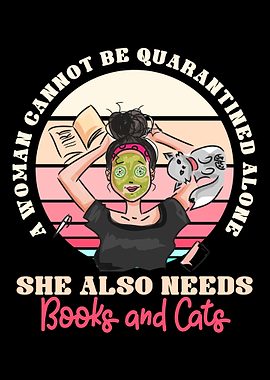 Quarantine Books And Cats