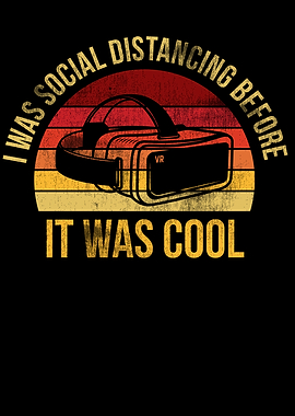 I WAS SOCIAL DISTANCING