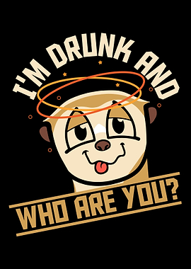 Funny Drunk Animal Meerkat