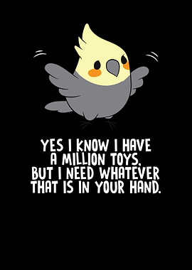 COCKATIEL Birds Funny