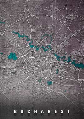 Bucharest City Map