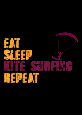 Funny kite surfing gift qu