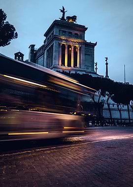 Rome at night