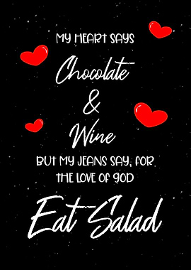 Chocolate And Wine Artwork