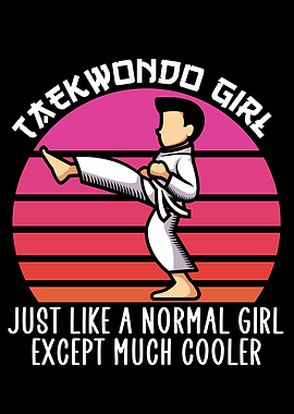 taekwondo girl
