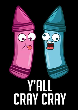 Crayon Crazy Funny Artist