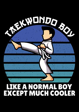 taekwondo boy