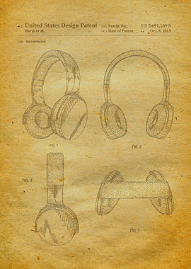 55 Headphone Patent