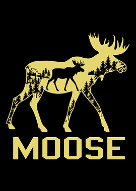 Moose Reindeer Deer