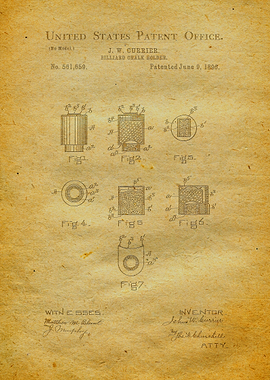 39 Billiard Chalk Holder
