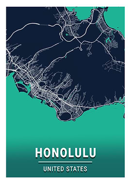 Honolulu Blue Dark Color