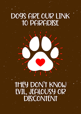 Dog And Paradise Quote
