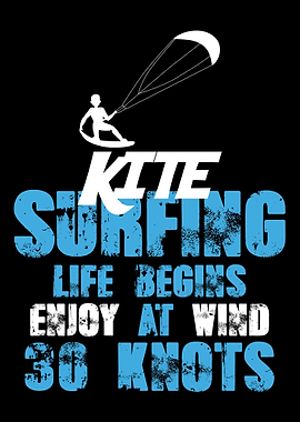 Funny kite surfing gift qu