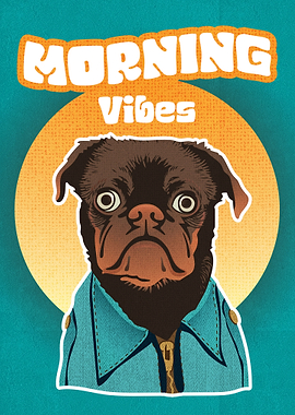 PUG Morning vibes