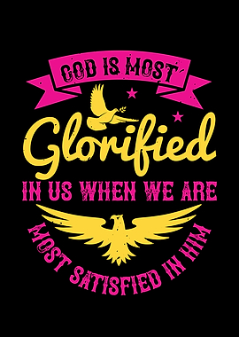 God Is Most Glorified