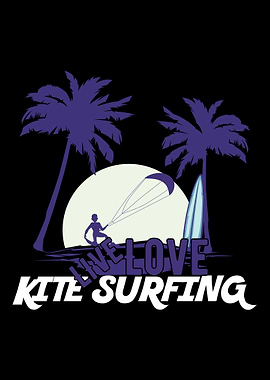 Funny kite surfing gift qu