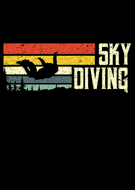 Skydiving vintage Skydiver