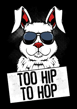 Easter Bunny Rabbit Hip Ho