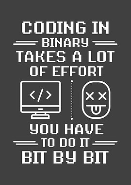 Programmer Gift Bit by Bit