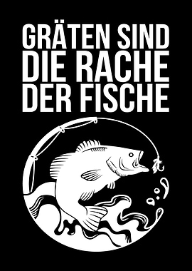 Lustige Angler und Fischer