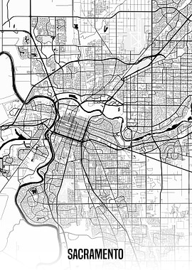 Sacramento map