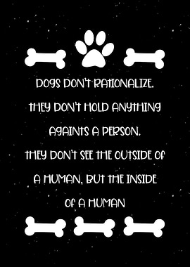 Dog Quote Wall Art