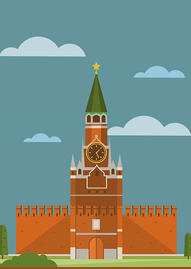 Kremlin Wall Russia